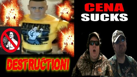 John Cena Action Figure DESTRUCTION! (BBT & Otis)