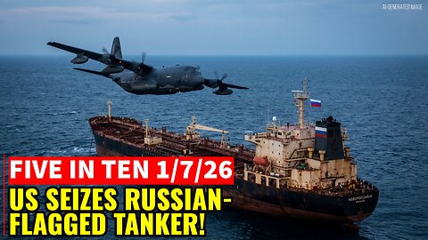Five in Ten 1/7/26: US Seizes Russian-Flagged Oil Tanker