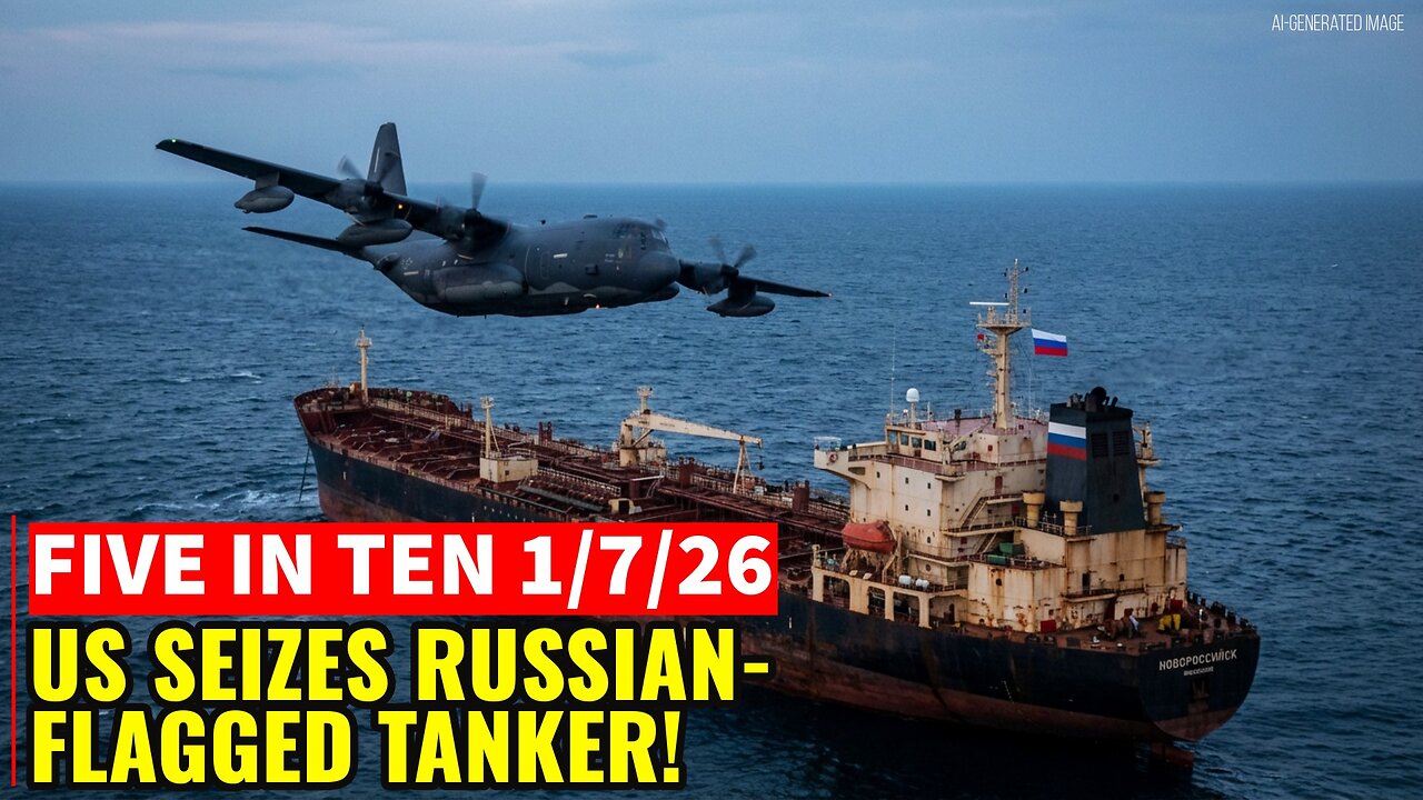 Five in Ten 1/7/26: US Seizes Russian-Flagged Oil Tanker
