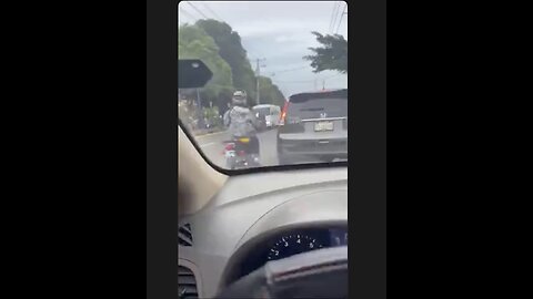 He brought his gun to a bus fight. He lost. 🔫💥🚌