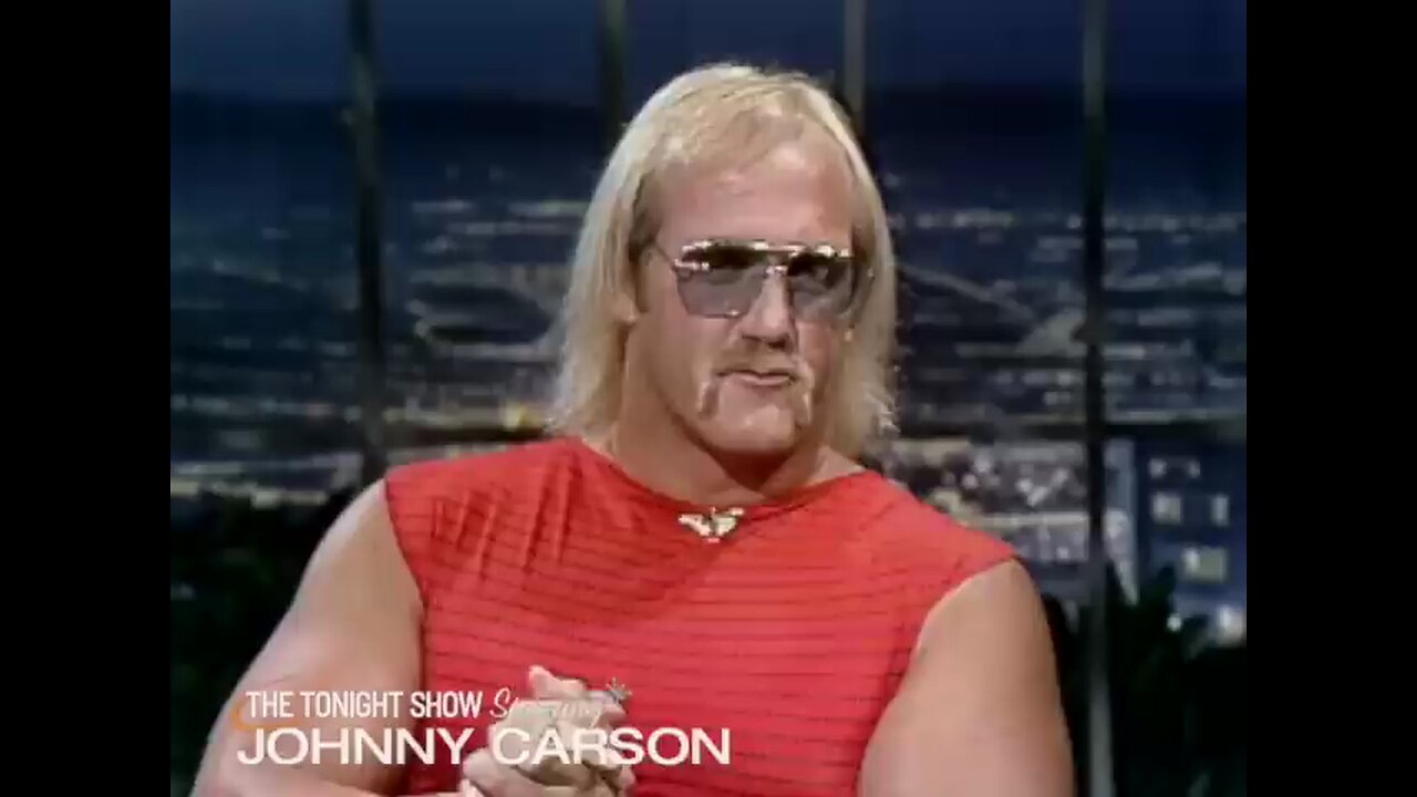 Hulk Hogan Makes His First Appearance _ Carson Tonight Show