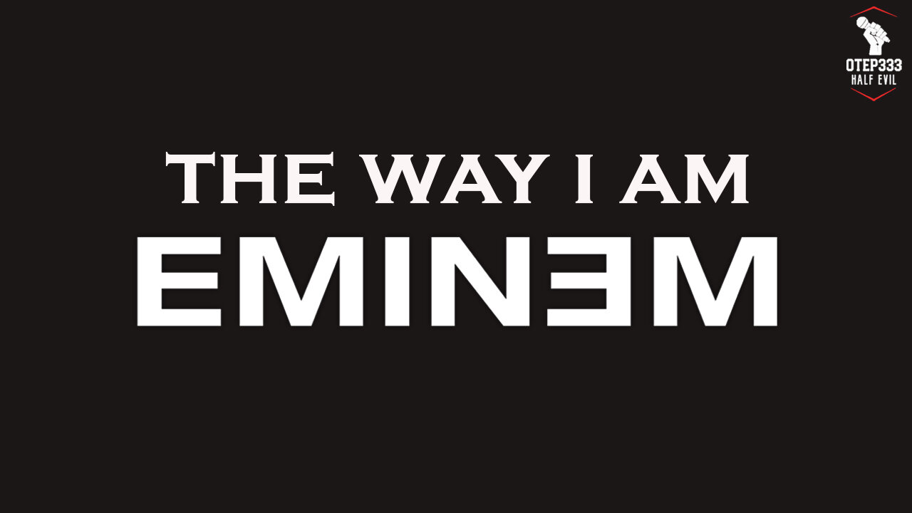 Eminem - The Way I Am (HQ Karaoke)