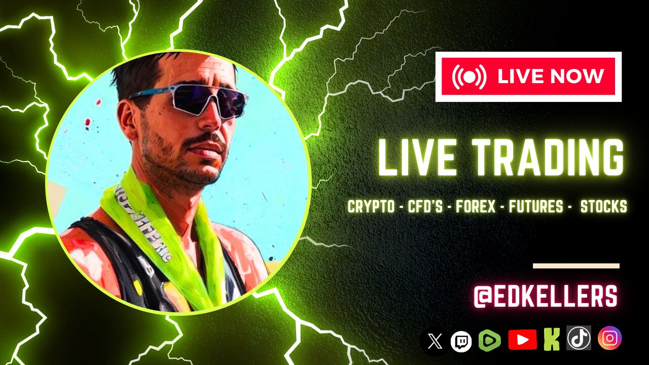 LIVE Trading 🇺🇸 🇧🇷 - FUTURES | FOREX | CRYPTO | CFD's