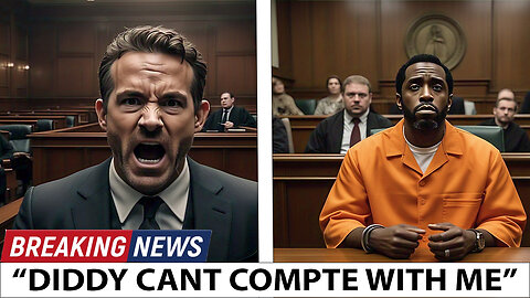 1 MINUTE AGO: Diddy & Ryan Reynolds’ Secret Rivalry—Courtroom Chaos