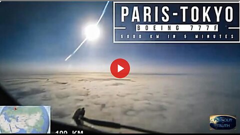 Chasing the Sun on a Flat Earth (Part 2) - Flying East from Paris to Tokyo