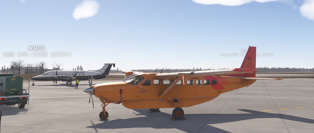 Cessna 208B-Oilfield deliveries around Alberta / MSFS 2024