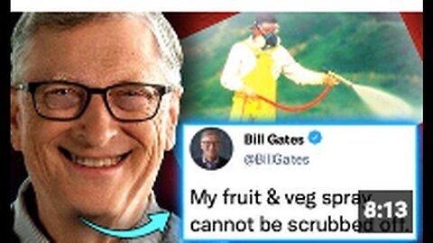 "Bill Gates' Plan: Microdose Humanity with Cancer-Protection Through All Fruits and Veggies"