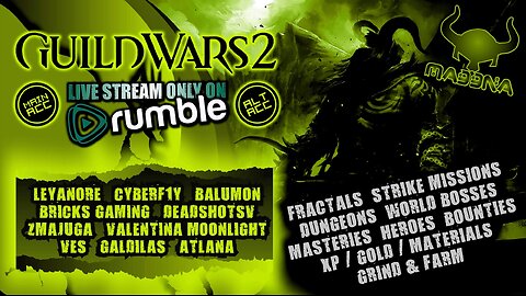 GUILD WARS 2 CO-OP MASH UP ft Leyanore, Balumon & Cyberf1y