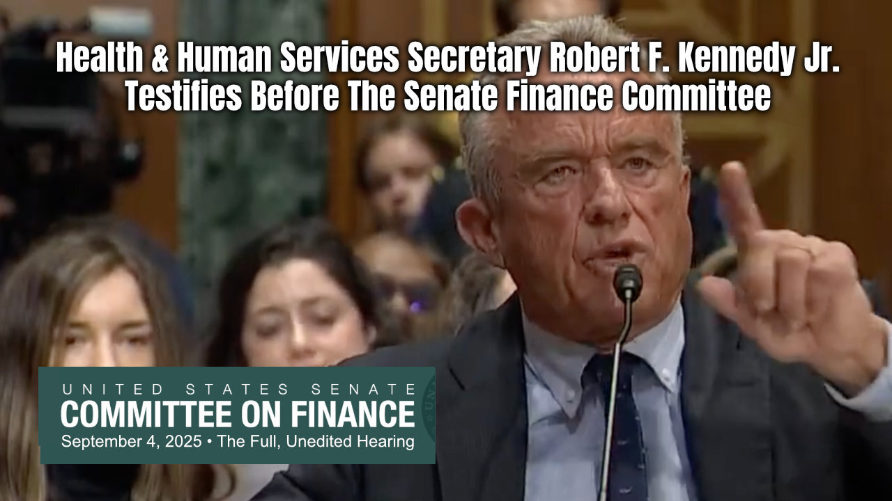 Health & Human Services Secretary Kennedy Testifies Before The Senate Finance Committee