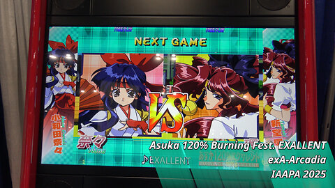 Schoolyard Fighting In Asuka 120% Burning Fest. Exallent (IAAPA 2025)