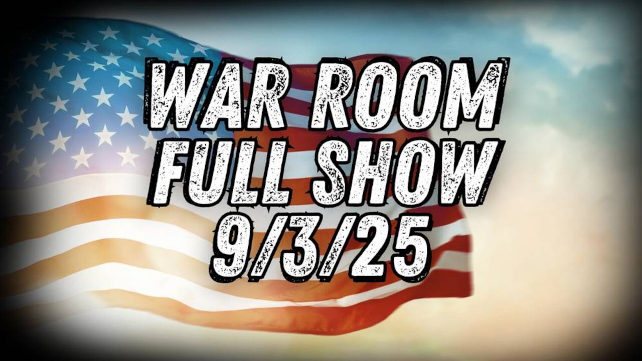 WAR ROOM - 9/3/2025: Republicans Demand Release of Epstein Docs, Hold Press Conference with Victims, BUT — Victims Say Trump NEVER DID ‘ANYTHING INAPPROPRIATE!