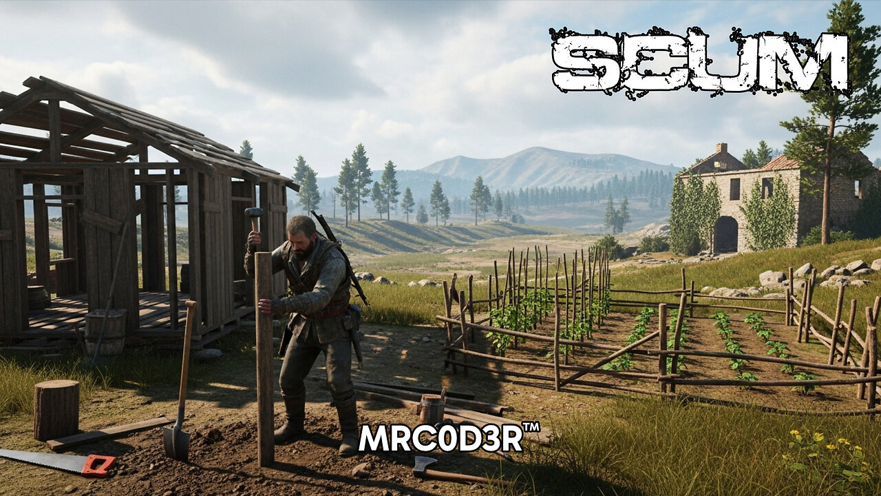 SCUM: Base Setup & War With The Cartel #gaming
