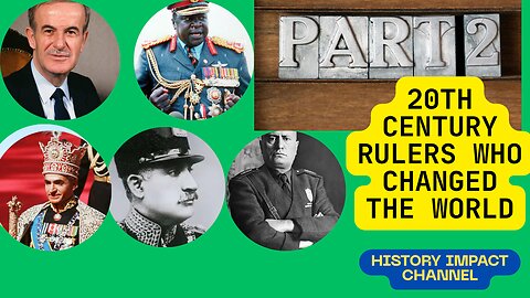20th Century Rulers Who Changed the World – Dictators, Revolutionaries & Power Icons