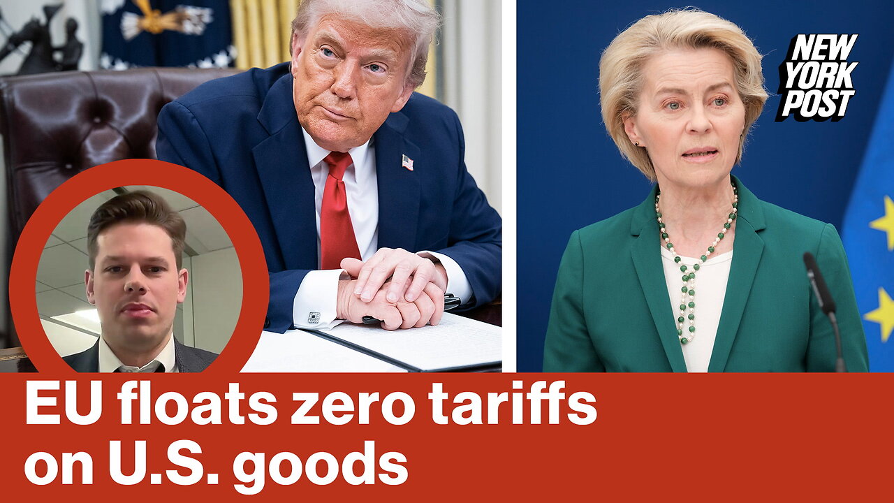EU floats zero tariffs on US goods | Reporter Replay