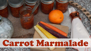 How to Make Carrot Marmalade