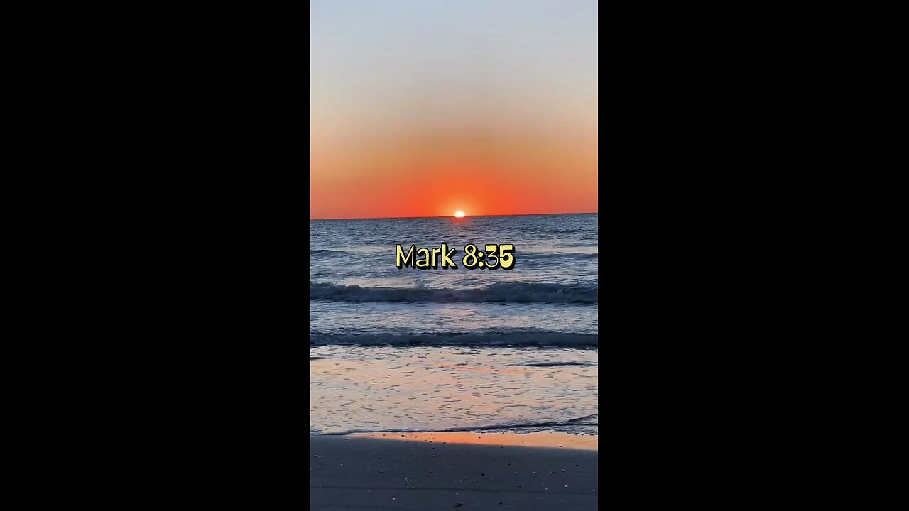 Mark 8:35 (NIV)