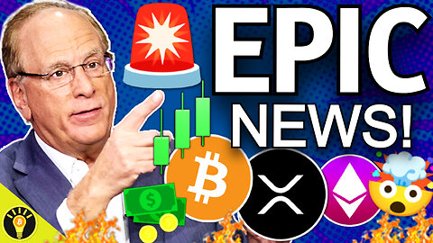 🚨BLACKROCK BUYS 700K BITCOIN & TRUMP NEW CRYPTO ETF WITH XRP, SOLANA, ETHEREUM!