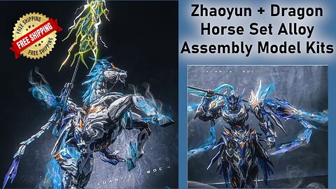 Unboxing & Assembly Dragon horse Model kit