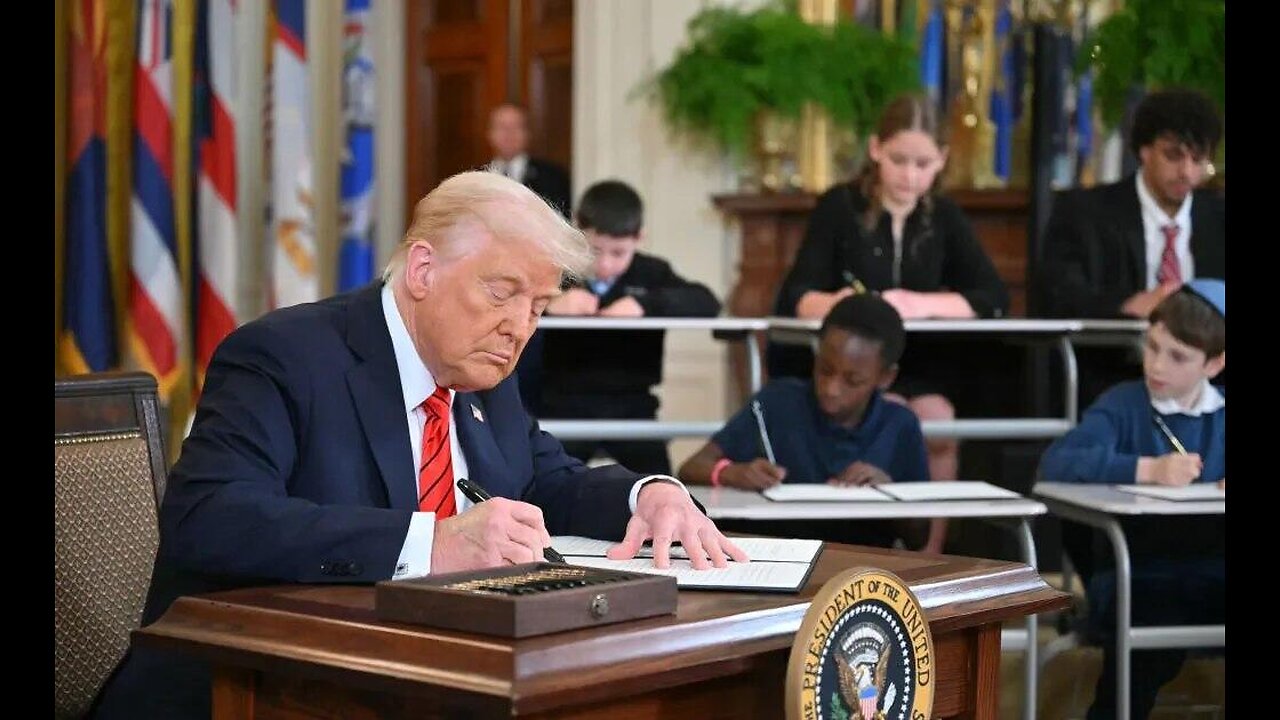 President Trump Signs Order to Dismantle Department of Education | Trailer | NTD Evening News