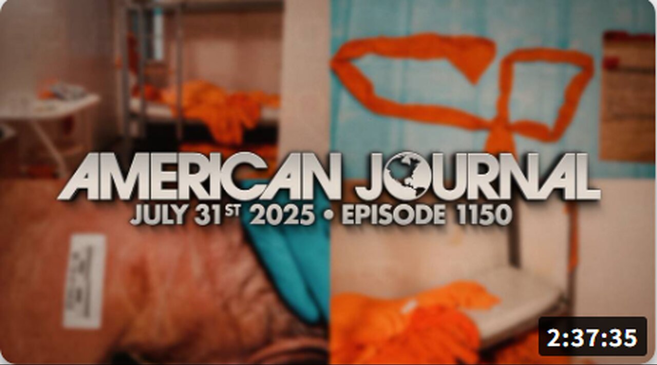 The American Journal: Epstein Prison Footage “Orange Blob” Could Be Fellow Inmate’s Jumpsuit & Report Claims Trump Turned Pedo Over To FBI - FULL SHOW - 07/31/2025