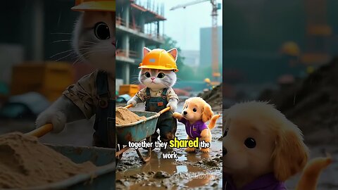 📹 The Kindness That Saves: Cat Adopts Puppy Lost in the Rain