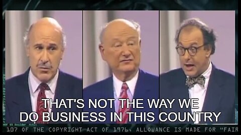 California Vote · Housing Immigration. Not The Way Jews Do Business In America