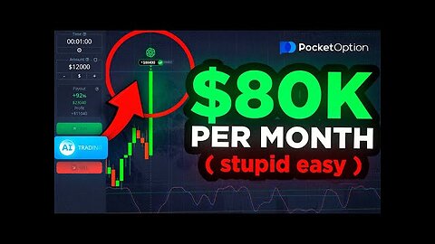 $80,000 PER MONTH WITH AI TRADING BOT ON POCKET OPTION | POCKET OPTION BOT | BINARY OPTION STRATEGY