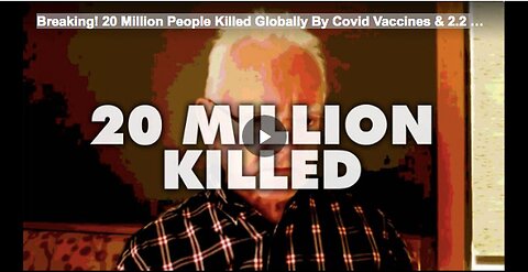 "Global Death Toll Reaches 20 Million Post-Covid Vaccination"