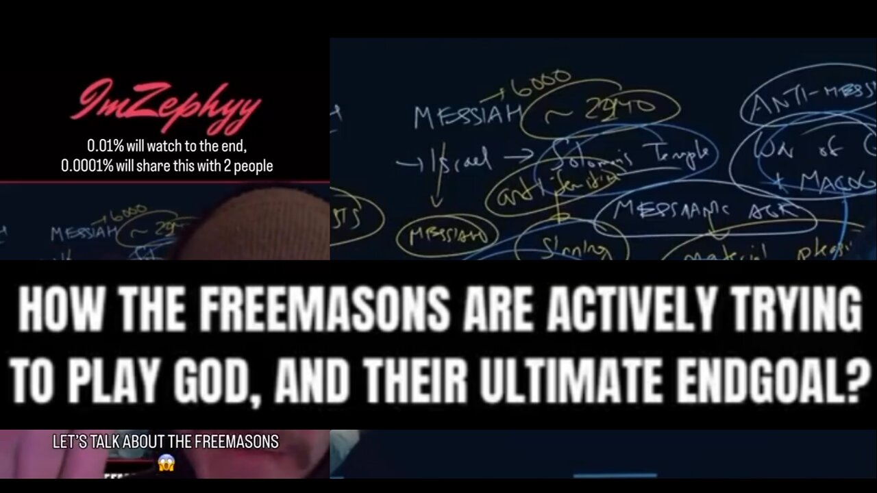 🔲🔺FREEMASONS ARE ACTIVELY TRYING TO PLAY GOD ▪️ 4-MINS EXPLAINED