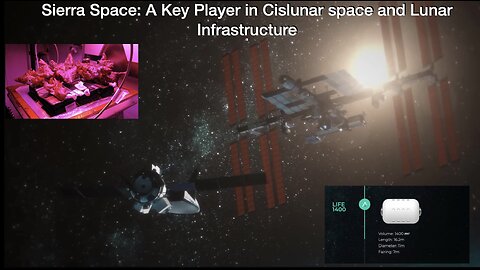 Sierra Space: Inflatable Habitats, Lunar Oxygen Production, Astro Garden & Artemis Base Camp Support