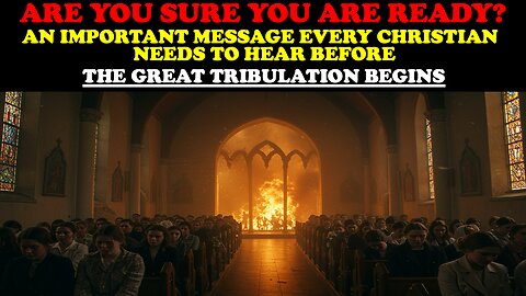 AN IMPORTANT MESSAGE EVERY CHRISTIAN NEEDS TO HEAR BEFORE THE GREAT TRIBULATION BEGINS