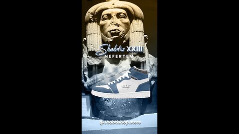 Shabtis XX Series - The Ankhtifi, Nefertem, and Civilization High-Top Leather Sneakers🔥