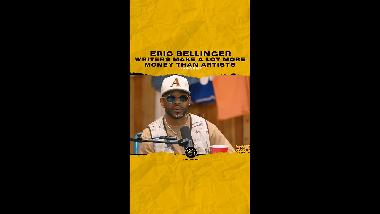 @ericbellinger Writers make a lot more money than artists