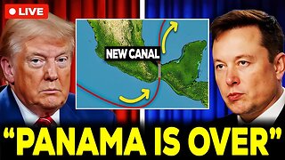 Elon Musk & Donald Trump Made An HUGE Announcement About The $4.5BN Panama Canal Rival!