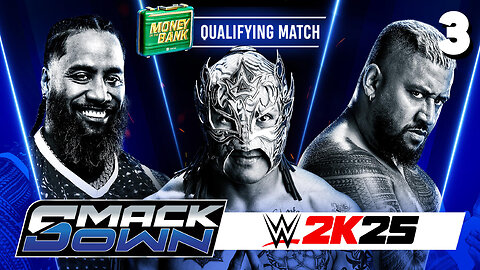 WWE 2K25 Smackdown May 16th 2025 - Match 3: Solo QUALIFIES!