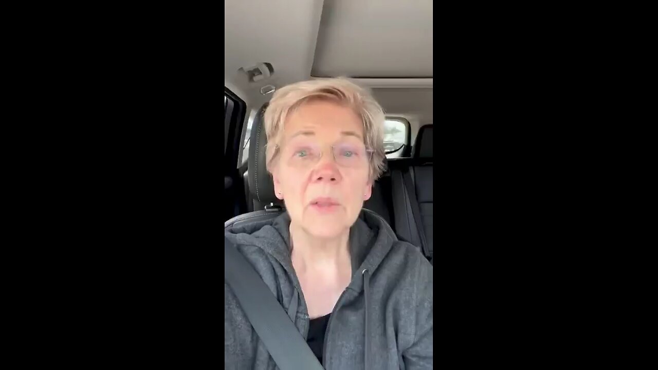 Sen. Warren records herself in tears after the Senate approves the "Big Beautiful Bill."