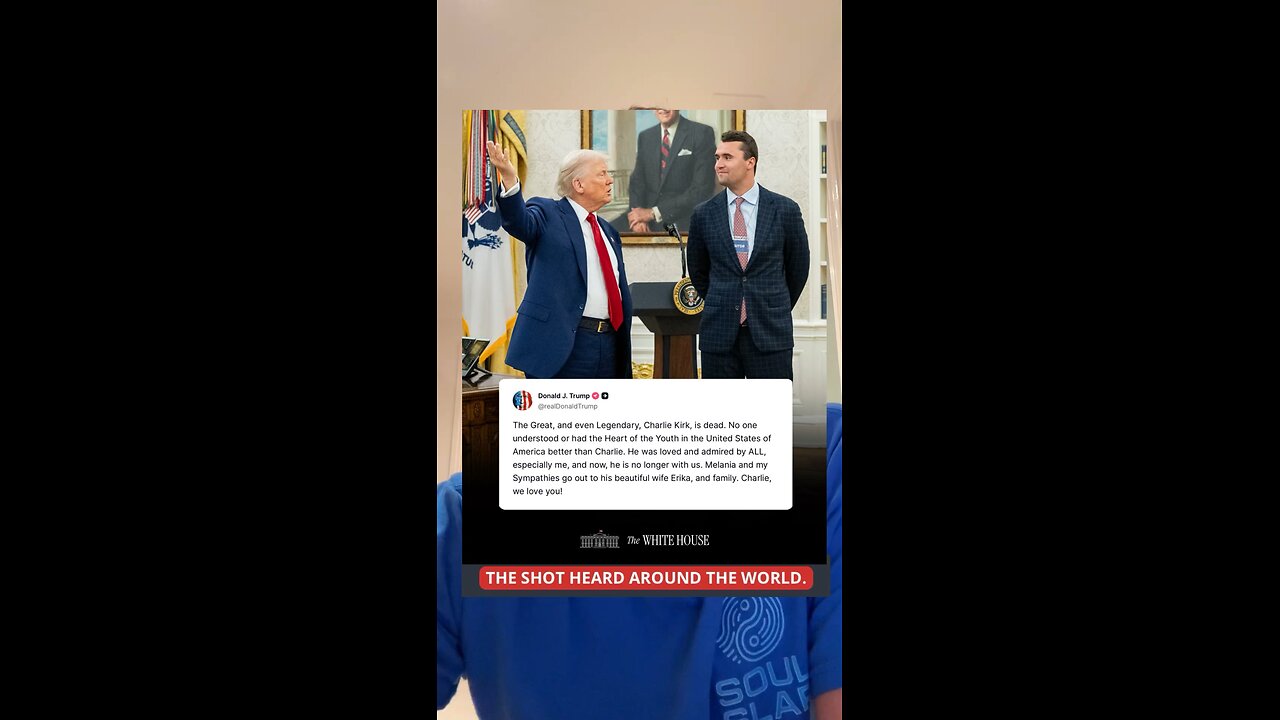 Charlie Kirk announced dead