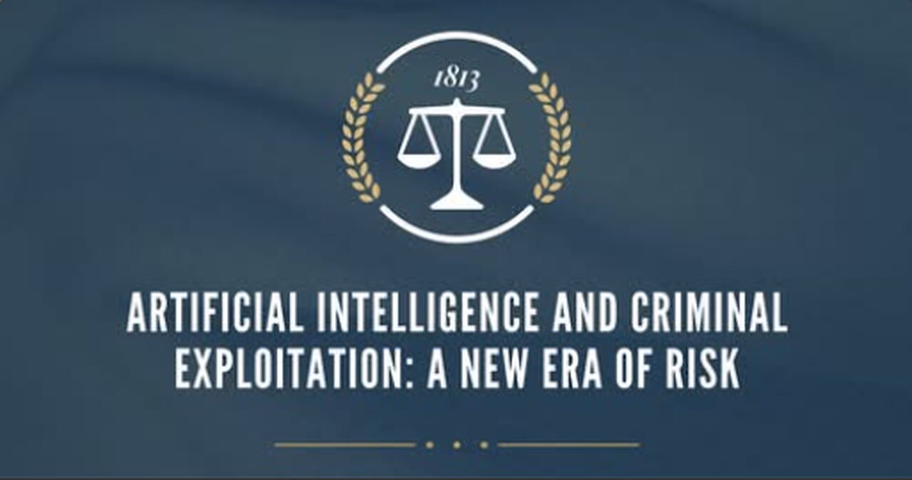Artificial Intelligence and Criminal Exploitation: A New Era of Risk