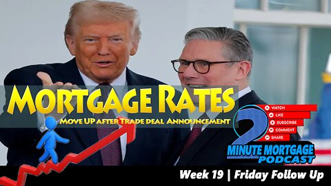 No Reaction to FOMC announcement , Trade Deal moves Mortgage Rates