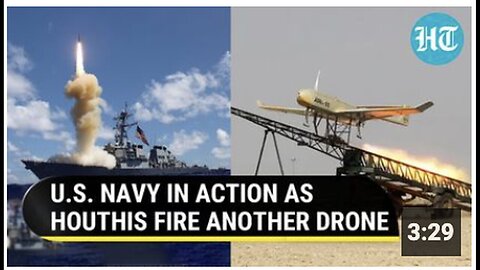 "U.S. Destroyer Responds to Houthi Rebels' Drone Attack in Red Sea"