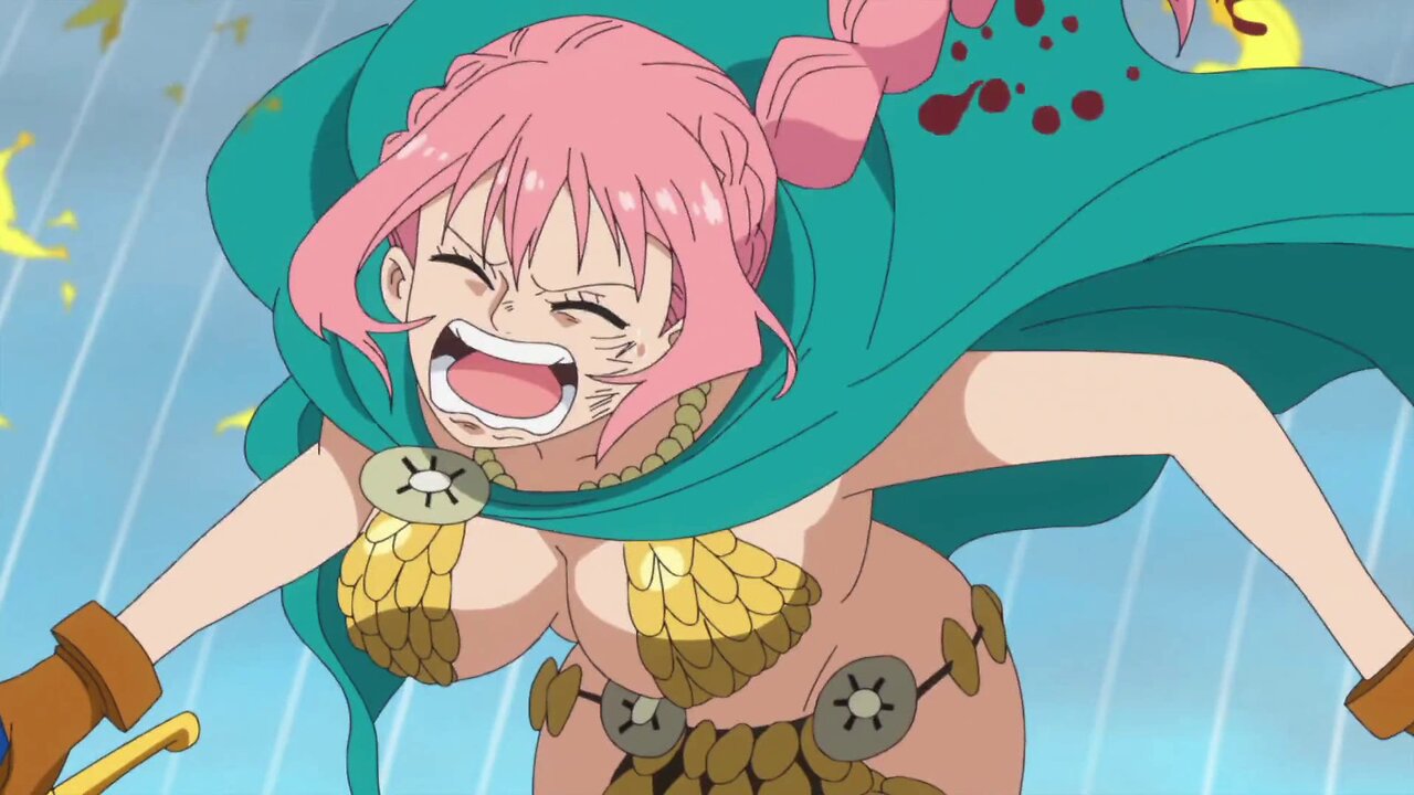 One Piece - Rebecca vs Diamante