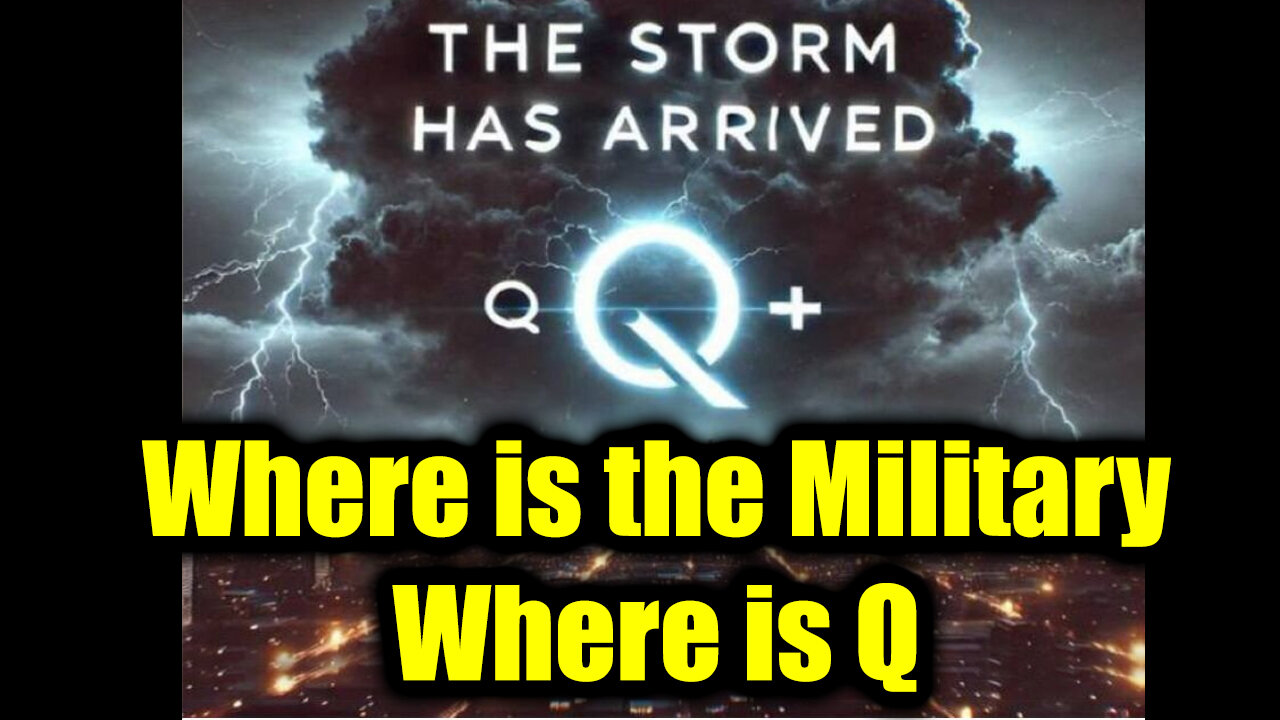 New Q Drops 5.9.2Q25 - Where is the Military? Where is Q.