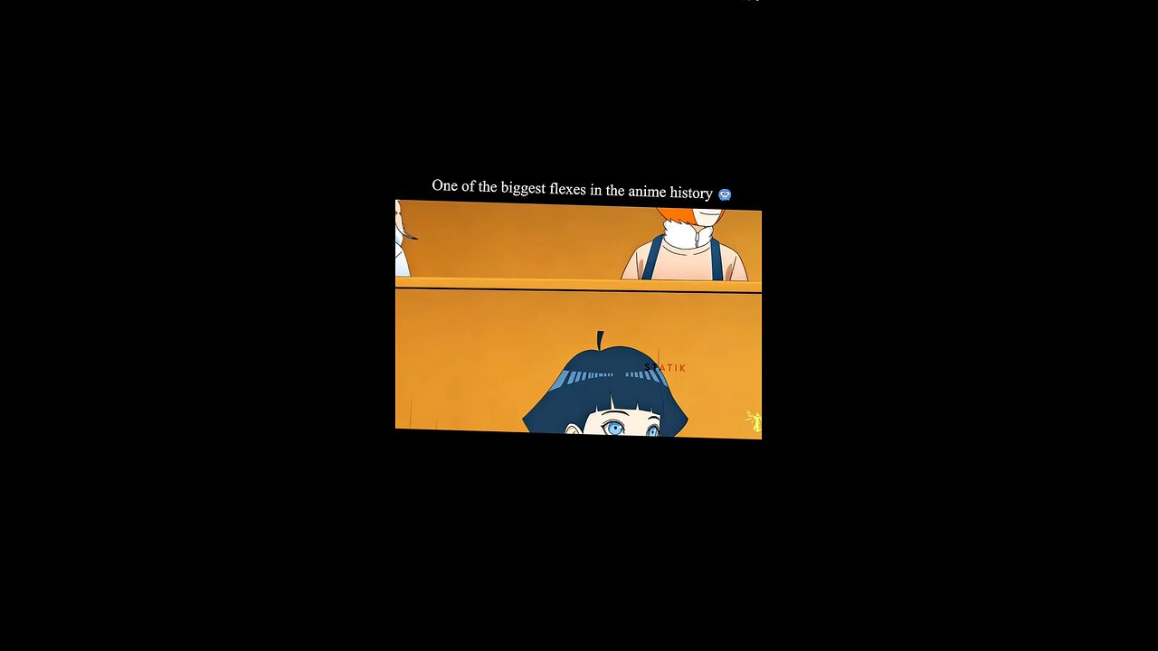 one of the biggest flexes in anime history 🥶