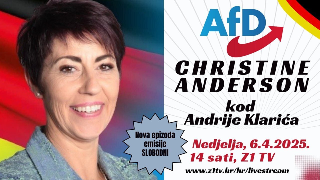SLOBODNI podcast #110 Christine Anderson- Europi treba vratiti slobodu