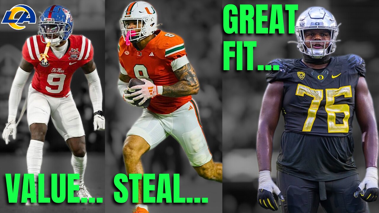 Rams Draft Fits That Are ABSOLUTELY Perfect