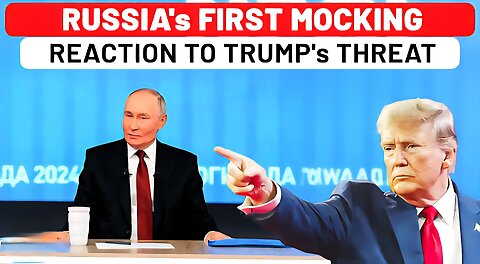 Russia's 1st Reaction, Mocks Trump As Even Moscow Stock Market Rises Despite Tariff Threat| Ukraine