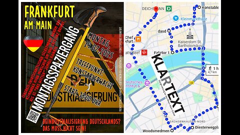 🛑 #Kundgebung: (Energie-)Wirtschaftlicher Selbstmord? 🛑 Frankfurt 14.07.25 Livestream