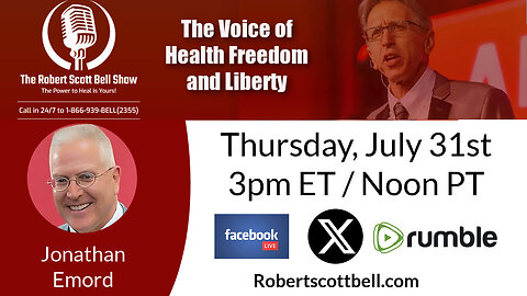 Jonathan Emord, Kennedy Vaccine Safety Lawsuit, Religious Rights Protected, Gas Guzzlers Roar Back, Health Data Grab - The RSB Show 7-31-25