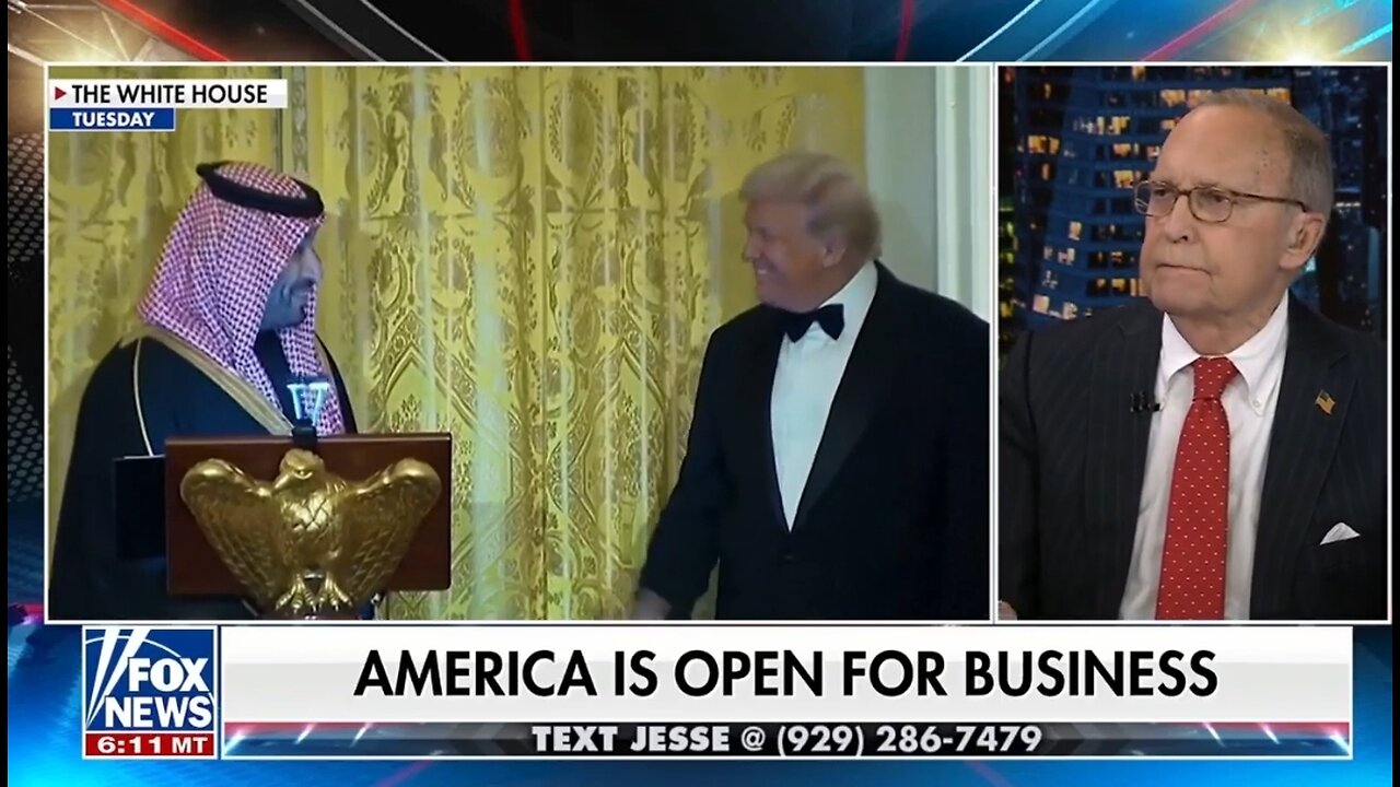 Larry Kudlow: America Is OPEN For Business