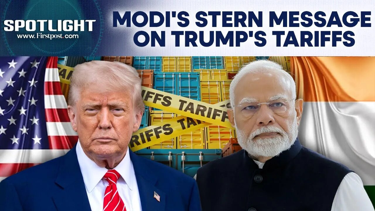 PM Modi's Stern Response To Trump's Tariffs on India, Says He's Ready | Spotlight | N18G